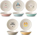 stoneware cat bowls
